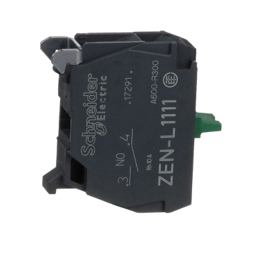 HARMONY XALD, XALK,BLOQUE DE CONTACTO, SCREW CLAMP TERMINAL, 1 NO - SCHNEIDER ELECTRIC | SCHNEIDER | ZENL1111