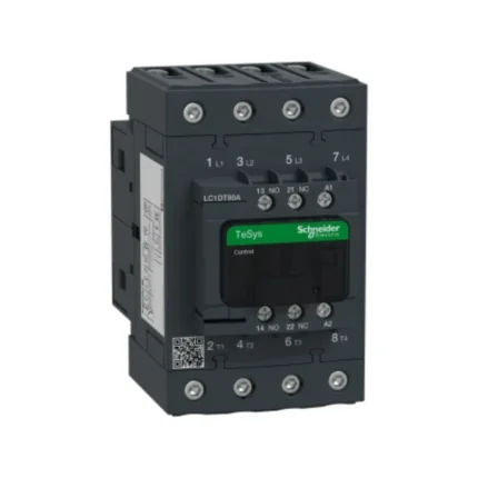 LC1DT80AM7 | Contactor TeSys D 80A con Bobina 220VAC | Schneider Electric